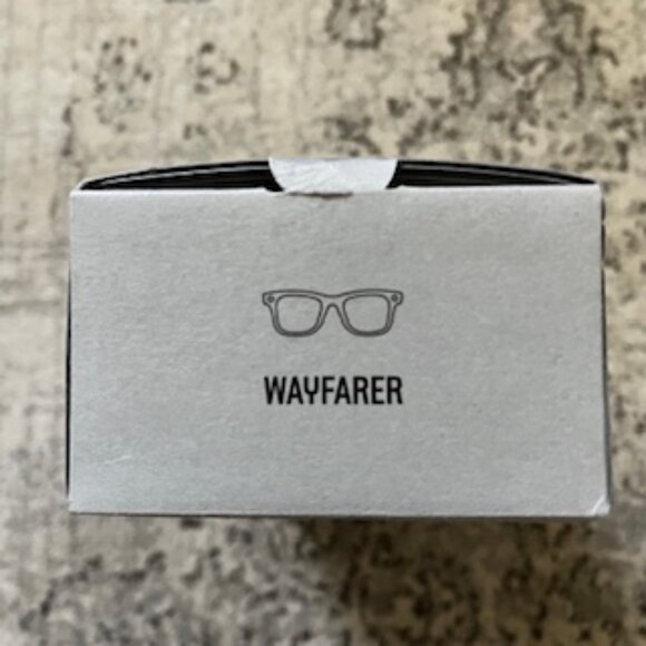 New Ray-Ban Meta Wayfarer Large Shiny Black Glasses RW 4008 - Picture 5 of 15